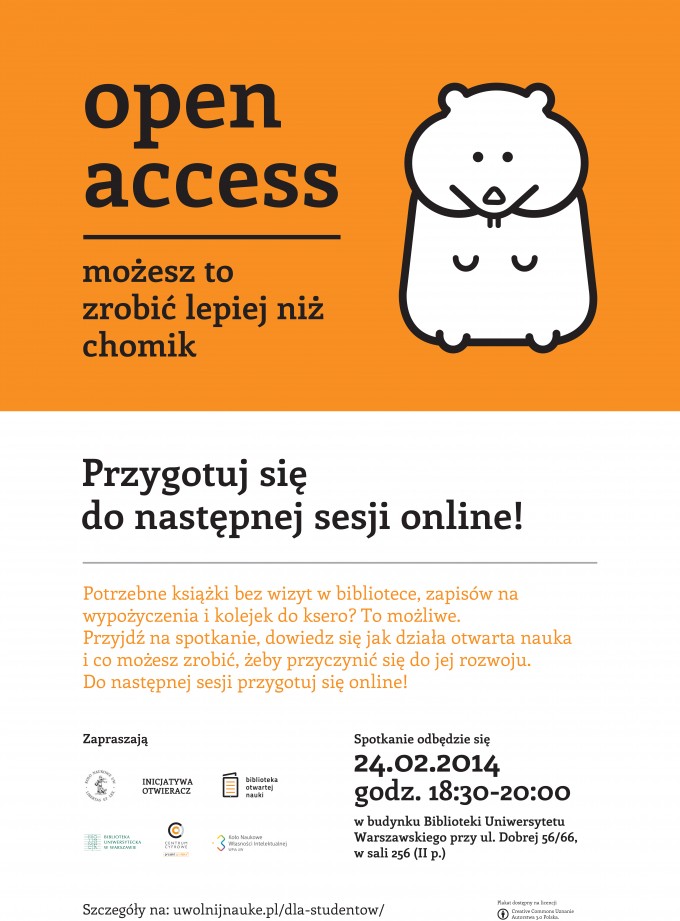 Open Access - przygotuj się do następnej sesji online!