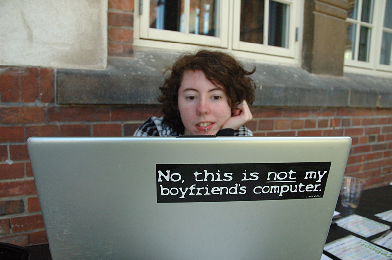 Not my boyfriend computer