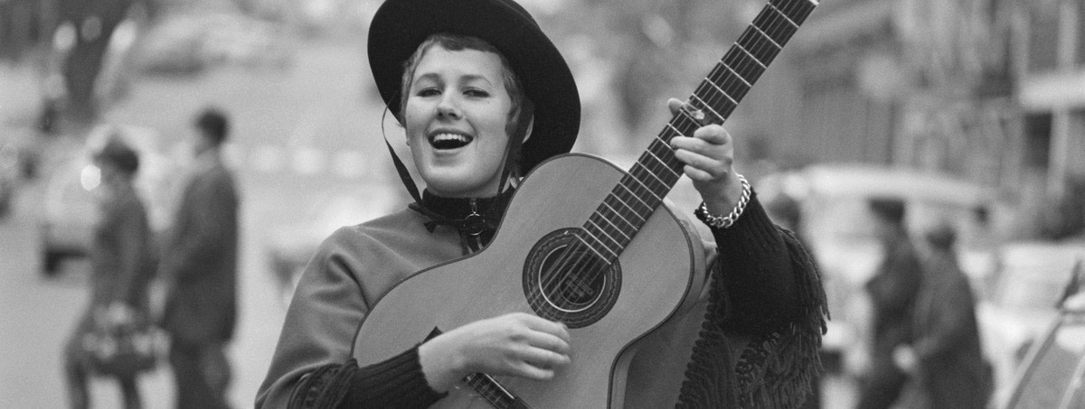 Mimmi Mustakallio, the Finnish pop singer, in 1964. by Hietanen, V. K. - Finnish Heritage Agency, Finland - CC BY. Europeana
