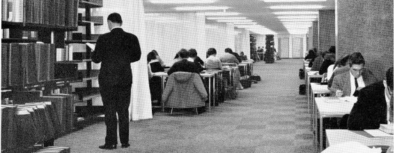 Edinburgh University Library, 1968.