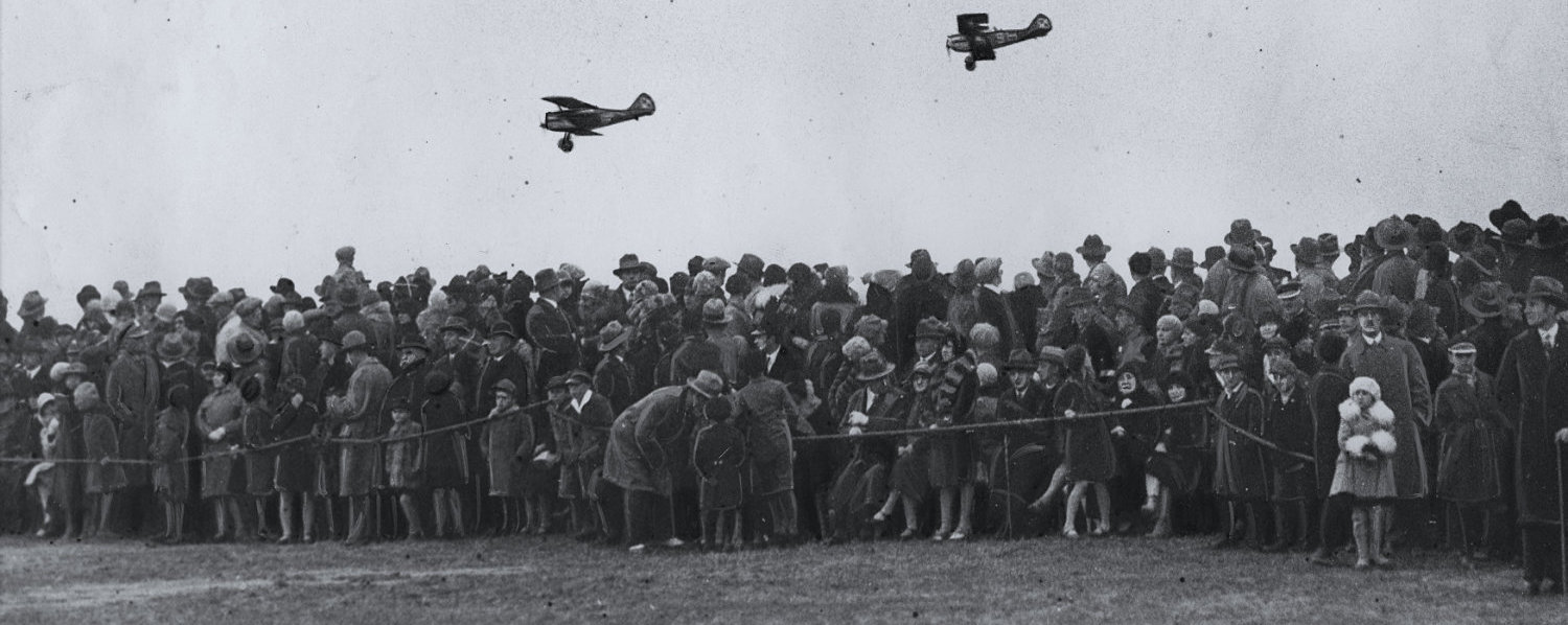 Military air show in Ławica, 1929