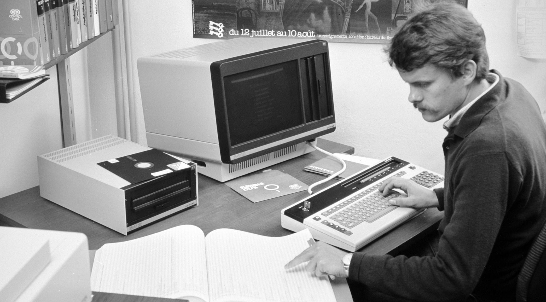 Helmut Klapper, Computer, 1981, Vorarlberg State Library, Austria. CC BY